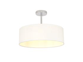 Baymont CH WH Ceiling Lights Deco Semi Flush Fittings